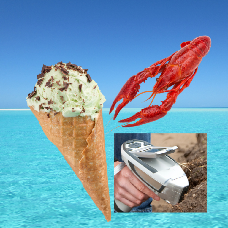 Lobster Salad vs. Ice Cream. Why XRF testing of consumer goods is *relevant*