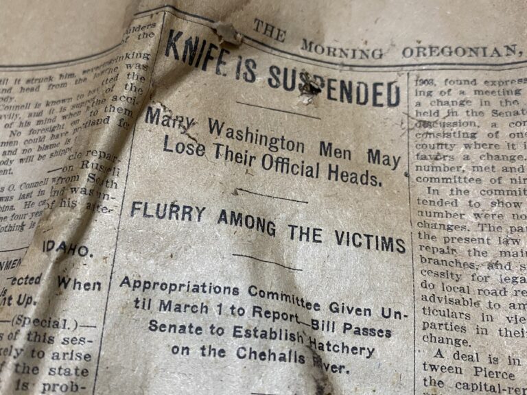 February 14, 1905 newspaper (that was inside the walls of my house): 13 ppm Lead