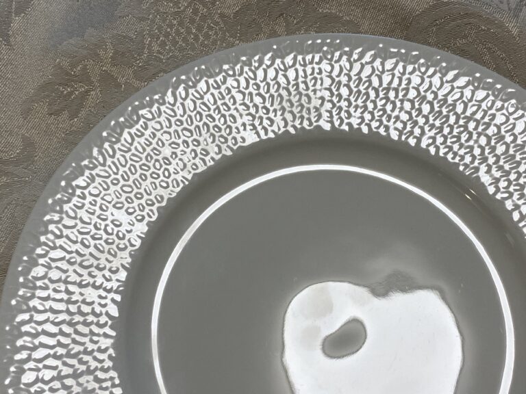 Fortessa Fortaluxe (Amanda) white porcelain dish from Pottery Barn: 25 ppm Lead (safe by all standards).