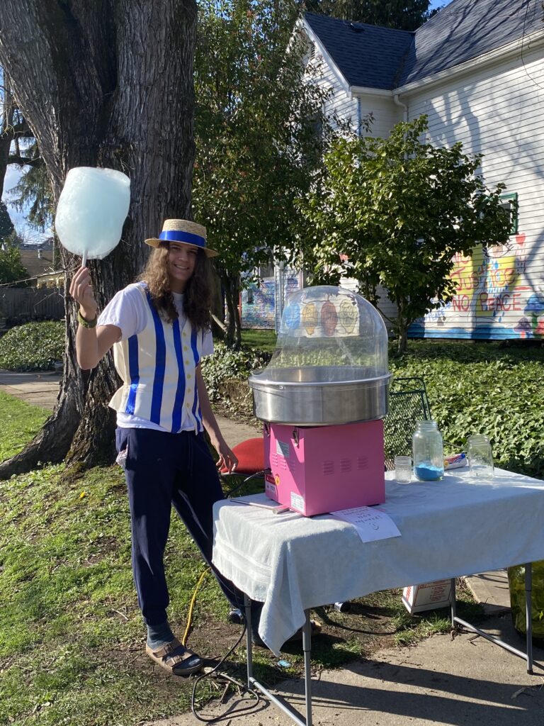 Charlie and the Cotton Candy Machine: an unexpected form of therapy, education, and socialization!