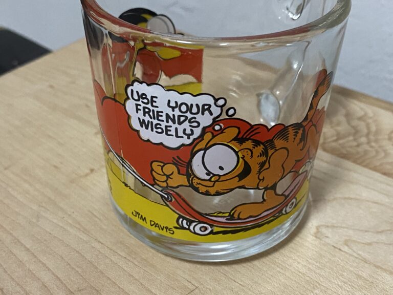 Garfield “Use Your Friends Wisely” McDonald’s mug: 103,600 ppm Lead (causes brain damage) + 7,314 ppm Cadmium (causes cancer)