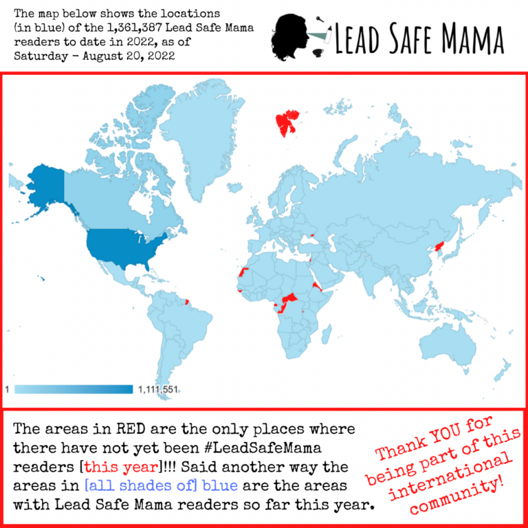 This past Saturday (8/20/22) THIS YEAR (2022) became the BEST YEAR EVER, in terms of the reach and impact of LeadSafeMama.com!