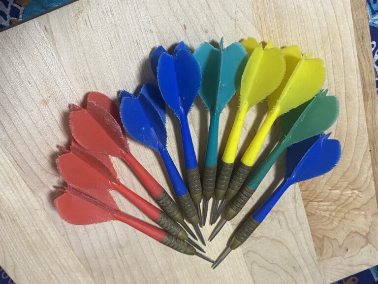 Vintage (1970s?) darts: positive for LEAD, MERCURY and ARSENIC!