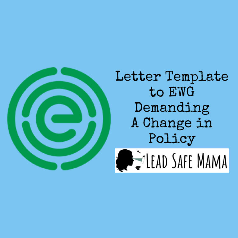 Demand EWG remove Lead-contaminated products from their site (here’s a letter template you can use)!