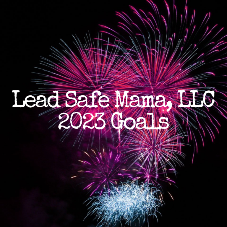 Lead Safe Mama, LLC’s 2023 Goals!