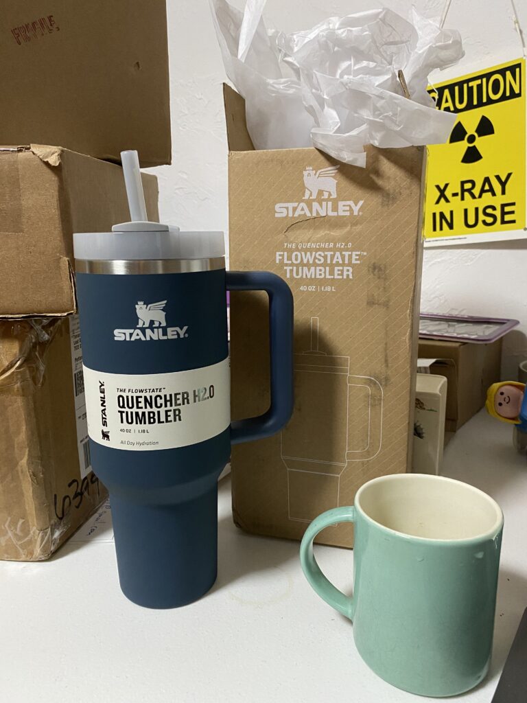 Full XRF test results for a 2023-purchased Stanley 40 oz Flowstate Quencher H2.0 Tumbler