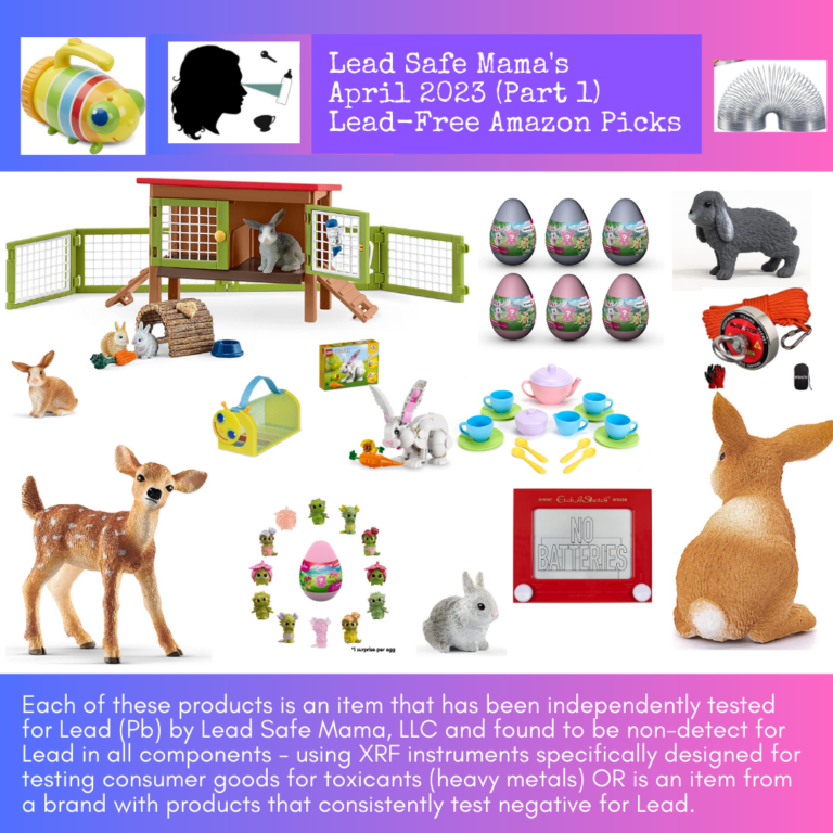 Lead Safe Mama’s April 2023 Lead-Free Amazon Picks — Part 1