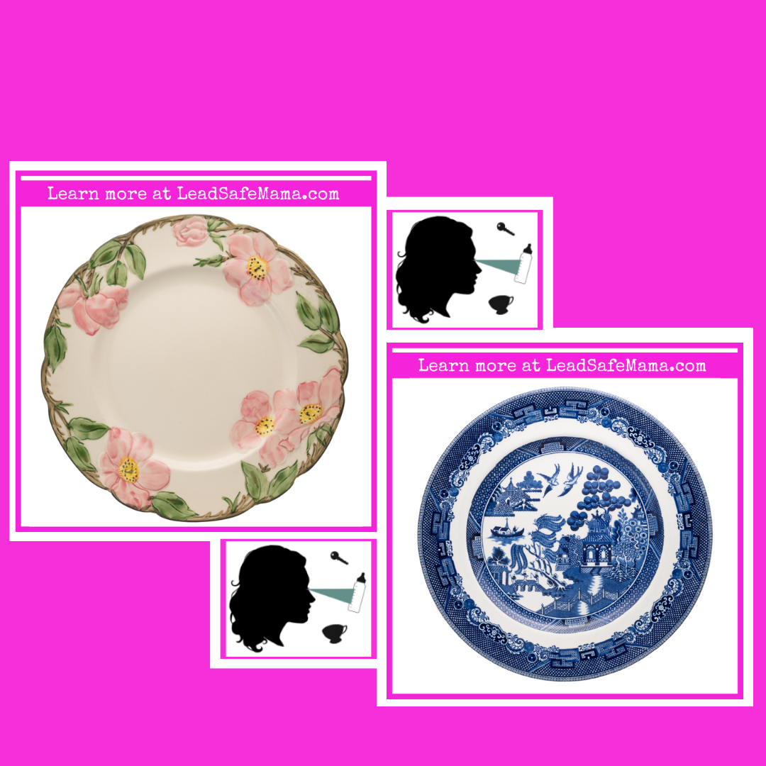 LeadContaminated Dishes Vintage & New Lead Safe Mama
