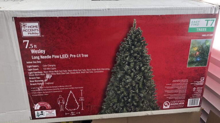 Is your artificial Christmas tree safe? XRF test results for 2020 Home Depot artificial Christmas tree sample (& guidelines for choosing a safer tree)