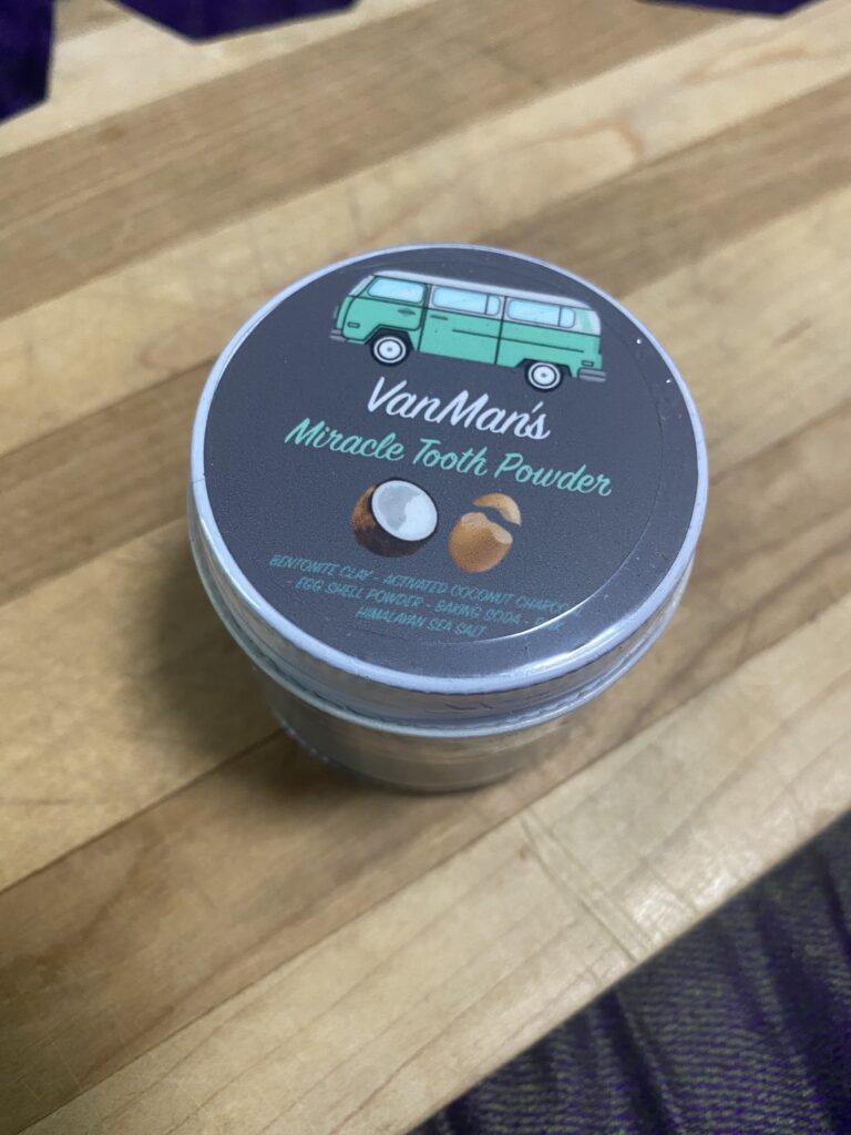 Just like Primal Life Organics, and Earthpaste, VanMan’s Miracle Toothpowder also tests positive for unsafe levels of toxic metals. This is not illegal.