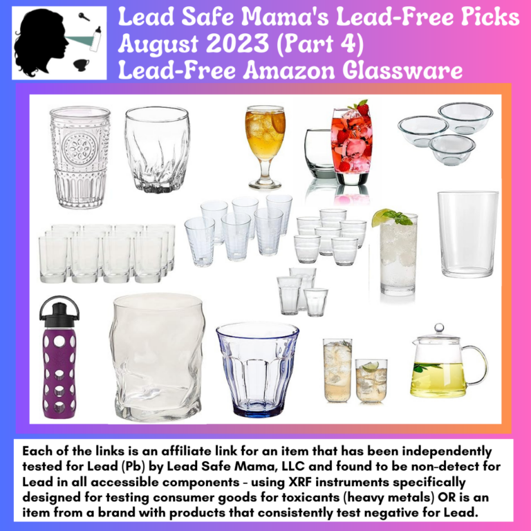 August 2023 Amazon Picks: Top LEAD-FREE glassware choices