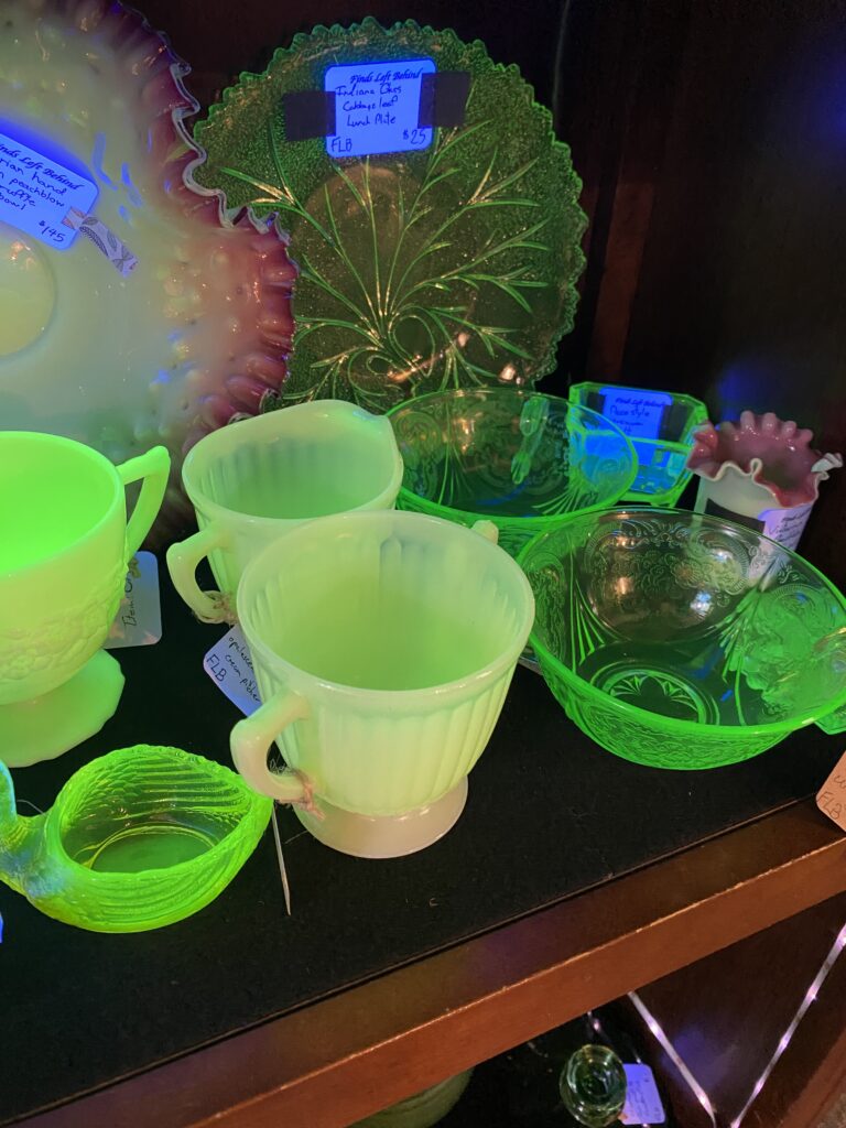 Is Uranium Glass Safe? XRF Test Results for a Vintage Uranium Glass Piece