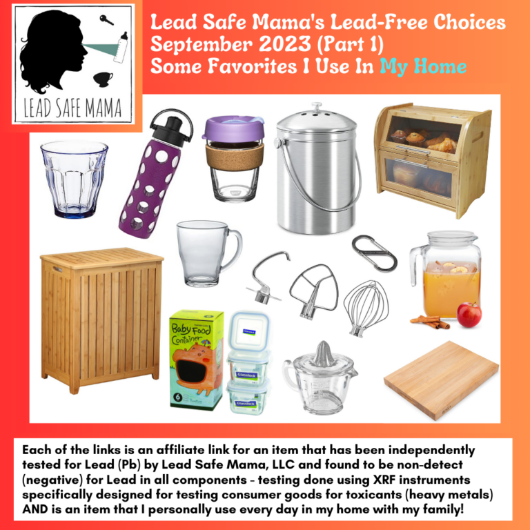 September 2023 Amazon Picks: Some of my favorite Lead-free things I love and use every day in my home!