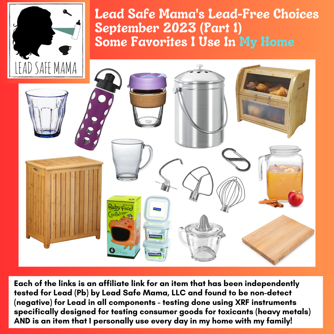 More Lead Safe Mama Lead-free favorites: water bottles I have
