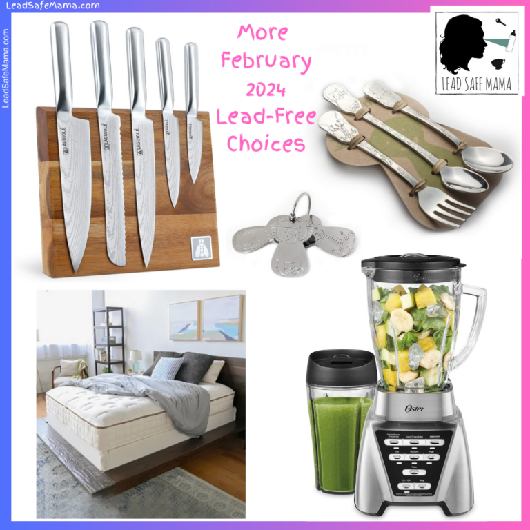 Lead Safe Mama, LLC’s February 2024 Affiliate Links for Lead-Free Choices Part 2: Knives and Blenders!