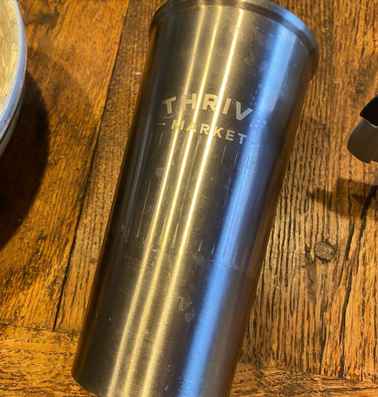 Thrive Market Insulated Stainless Steel Tumbler: Positive for 334,100 ppm Lead on the uncoated bottom exterior of the cup (90 ppm & up is unsafe for kids)