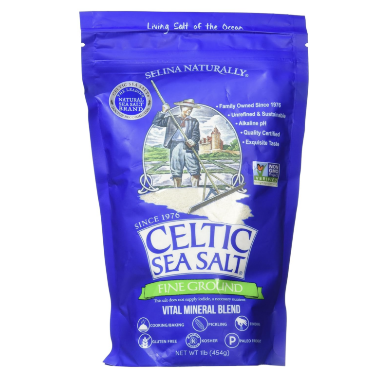 Selina Naturally Celtic Salt has extremely high levels of Lead and should not be consumed. Read the Laboratory test report here.