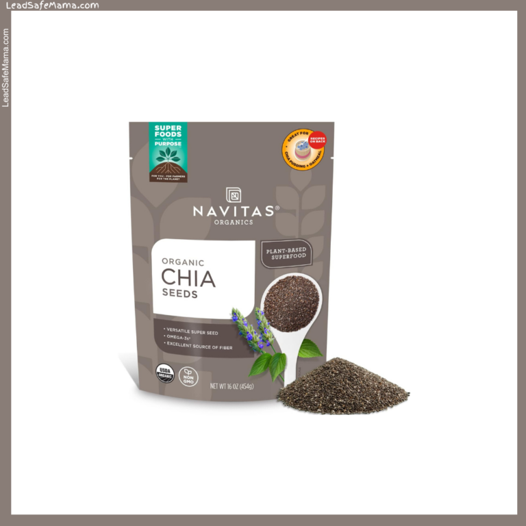 August 2024 Laboratory Test Report for Navitas Organic Chia Seeds (Independent, Third-Party, Community-Funded Lab Testing)