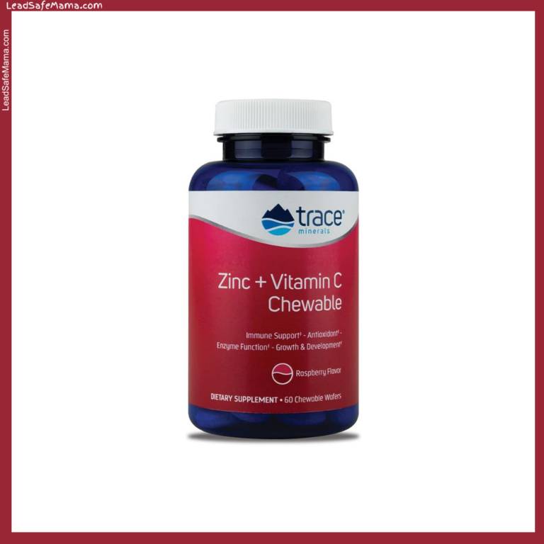 Trace Minerals Zinc + Vitamin C Chewables test positive for unsafe levels of Lead, Cadmium, & Arsenic — August 2024 Lab Report