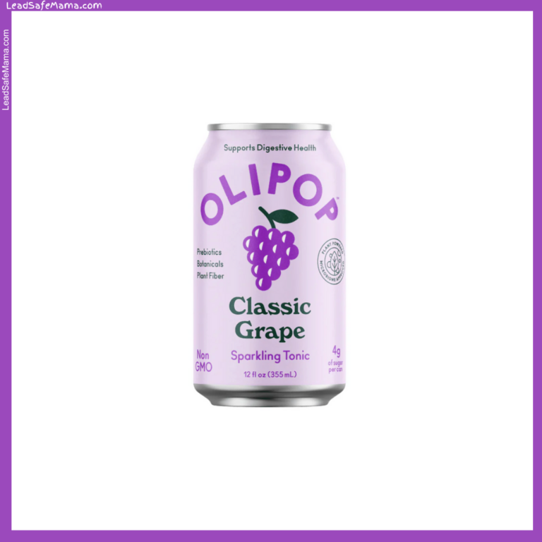 August 2024 Laboratory Test Report for OLIPOP Sparkling Tonic in Classic Grape Flavor (Independent Third-party Community-funded Lab-testing)