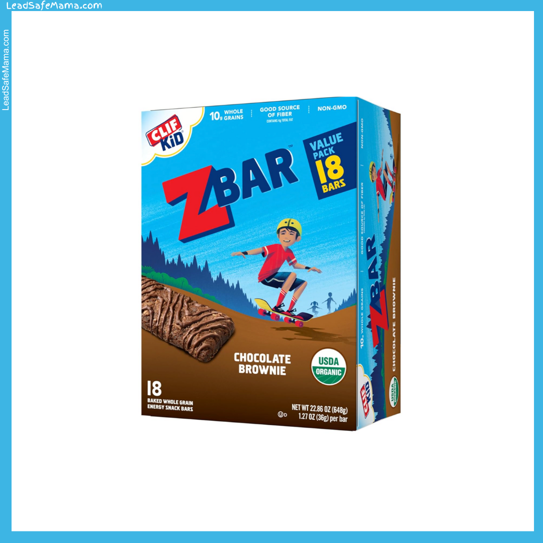Clif Kid Organic Chocolate Brownie ZBars test positive for Clif Kid Organic Chocolate Brownie ZBars test positive for