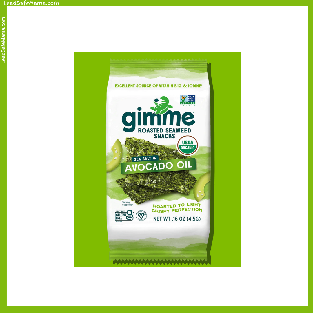 avocado oil seaweed