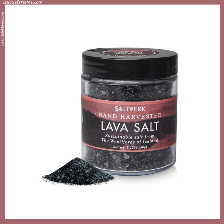 Saltverk Hand Harvested Lava Salt from Iceland tests positive for Lead & Arsenic — August 2024 lab report