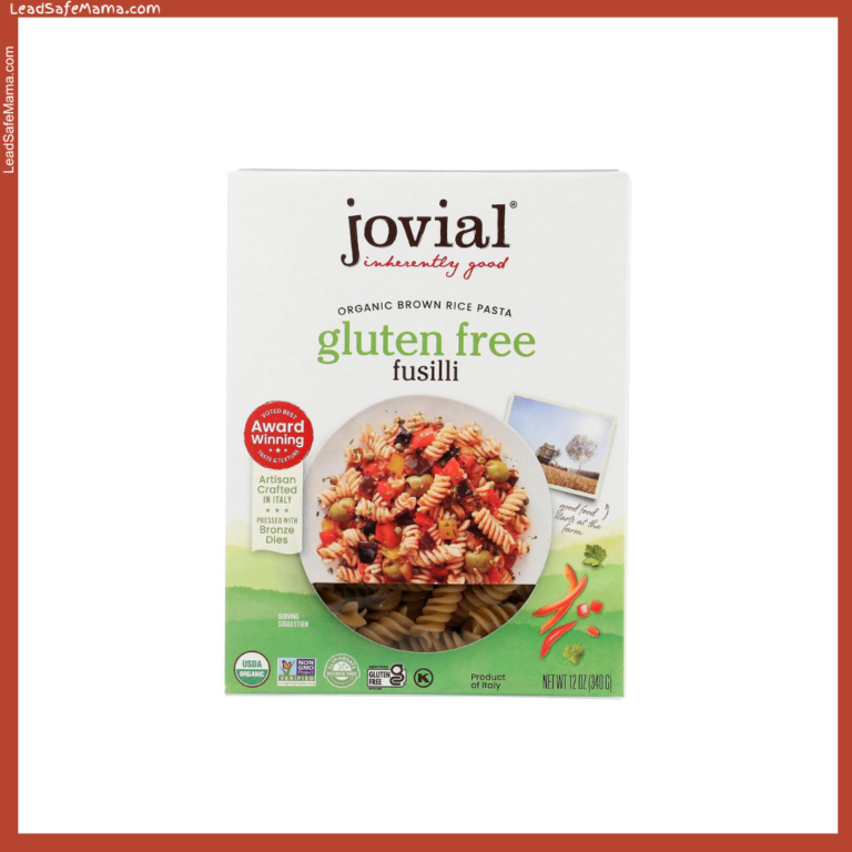 Jovial Organic Brown Rice Pasta (Italy) tests positive for unsafe levels of Lead, Cadmium, and Arsenic — August 2024 lab report