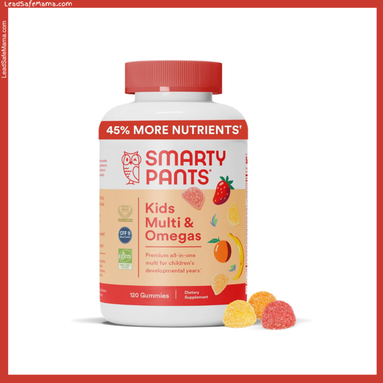 All U.S. federal agencies agree there is no safe level of Lead exposure for children. These Smarty Pants Kids Multi & Omega gummy vitamins test positive for Lead — here’s the August 2024 lab report.