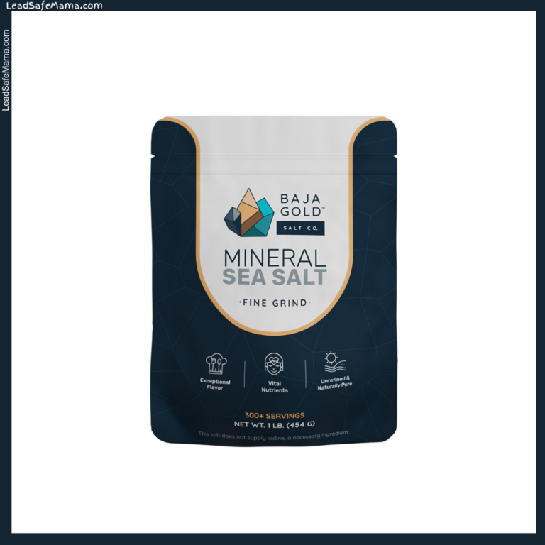 Baja Gold Salt Co. Mineral Sea Salt, Fine Grind (from Mexico) Tests Positive for Lead and Arsenic: September 2024 Lab Report