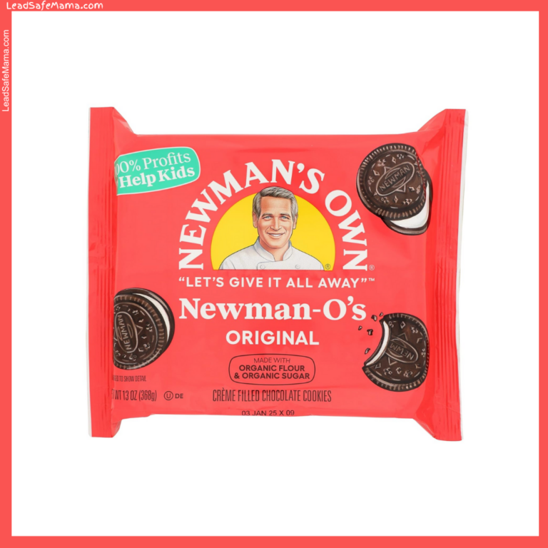 Newman’s Own Newman-O’s Original Crème Filled Chocolate Cookies test positive for unsafe levels of Lead and Cadmium — September 2024 lab report