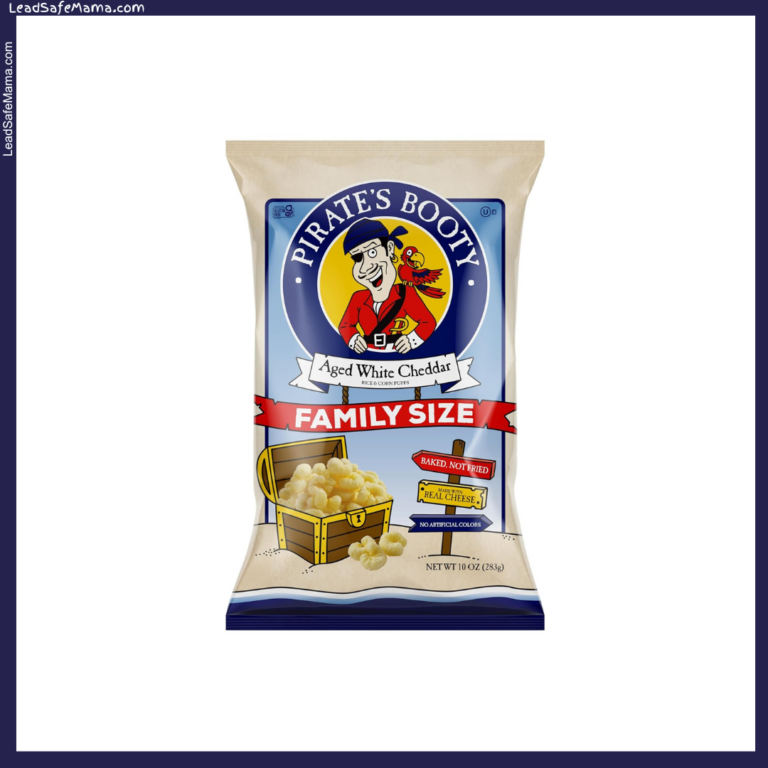 Pirate’s Booty Aged White Cheddar Flavor Rice & Corn Puffs test positive for Arsenic — September 2024 Lab Report