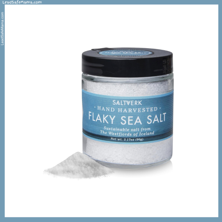 Saltverk Hand Harvested Flaky (white ) Sea Salt from Iceland tests positive for Arsenic — August 2024 lab report