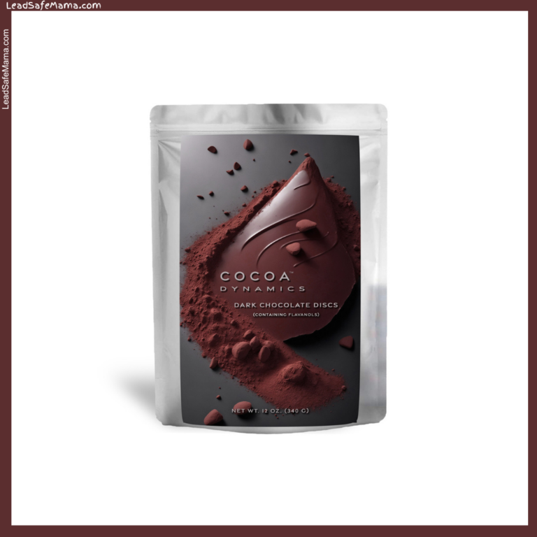 Santa Barbara Chocolate’s Cocoa Dynamics Dark Chocolate Discs (Containing Flavanols) tests positive for Lead, Cadmium, & Arsenic — September 2024 Lab Report