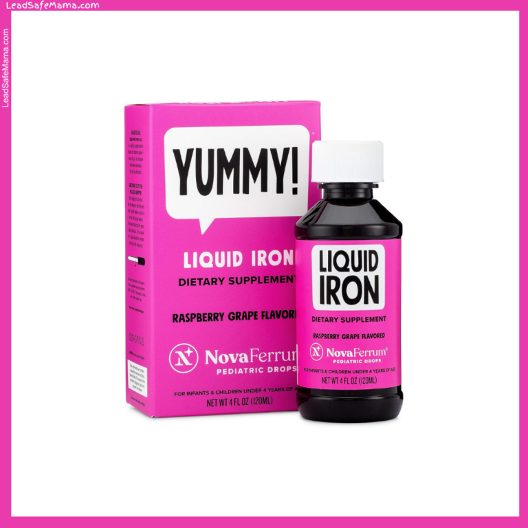 Yummy! Liquid Iron Dietary Supplement – Nova Ferrum Pediatric Drops in Raspberry Grape Flavor tests positive for Arsenic — September 2024 Lab Report