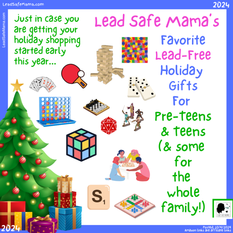 2024 Shopping Guide: Lead Safe Mama’s Favorite Lead-Free Holiday Gifts for Pre-teens & Teens