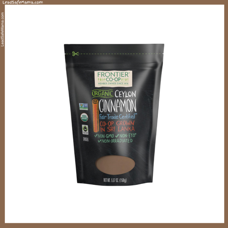 Frontier Co-Op Organic Ceylon Cinnamon Powder Tests Positive for Lead, Cadmium, & Arsenic: October 2024 Laboratory Report