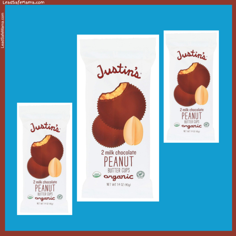 Justin’s Organic Milk Chocolate Peanut Butter Cups test positive for unsafe levels of Lead & Cadmium: 2024 Laboratory Report