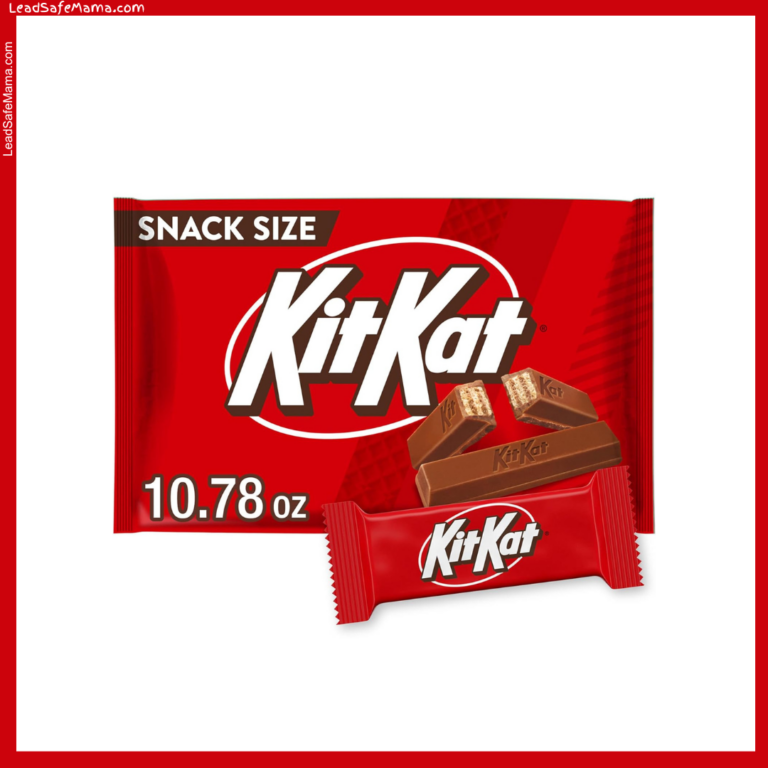 KitKat candy bars test positive for unsafe levels of Lead & Cadmium: 2024 Laboratory Report