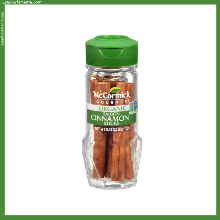 McCormick Gourmet Organic Cinnamon Sticks Test Positive for Lead, Cadmium, Arsenic, & Mercury: October 2024 Laboratory Report