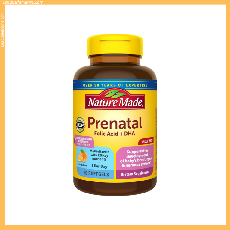 NatureMade Prenatal Folic Acid + DHA Softgels Multivitamin tests positive for Lead, Cadmium, & Arsenic — September 2024 Lab Report