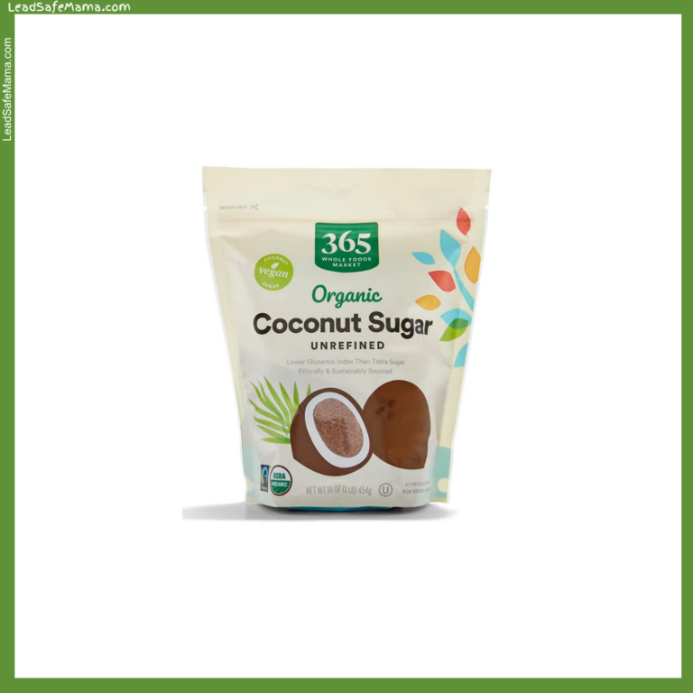 365 Whole Foods Market Organic Unrefined Coconut Sugar Tests Positive for Lead, Cadmium, & Arsenic: October 2024 Laboratory Report