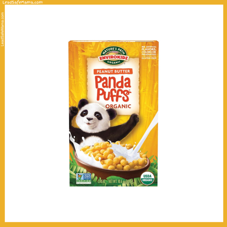 October 2024 Laboratory Test Report for Nature’s Path Envirokidz Organic Peanut Butter Panda Puffs