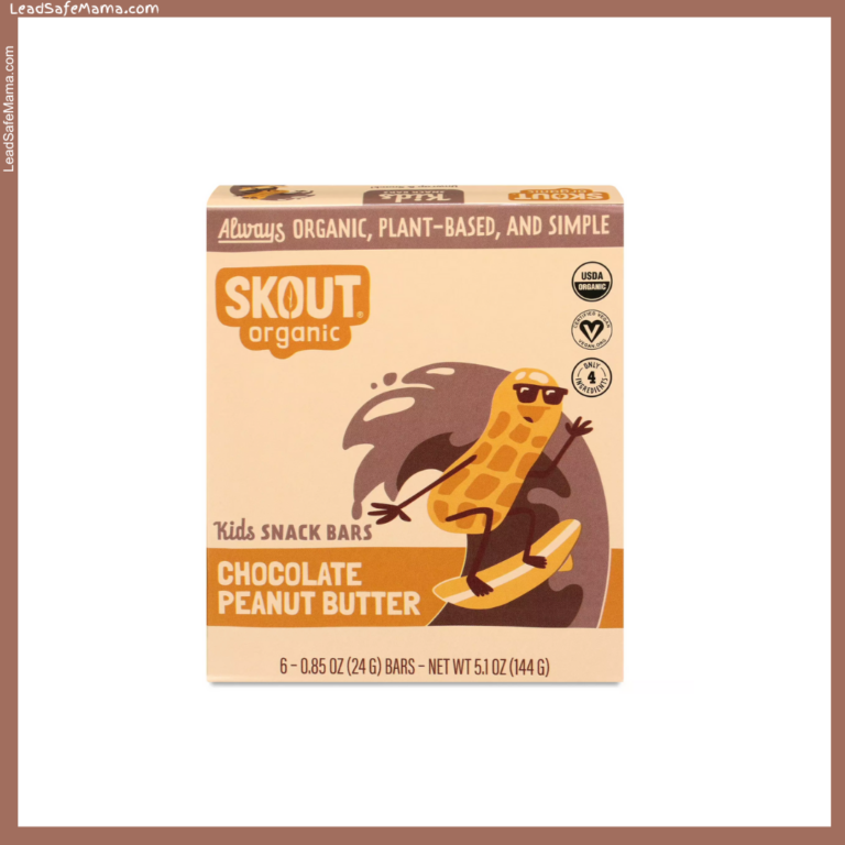 Skout Organic Kids Snack Bars in Chocolate Peanut Butter Flavor Test Positive for Arsenic, Cadmium, & Lead: October 2024 Laboratory Report