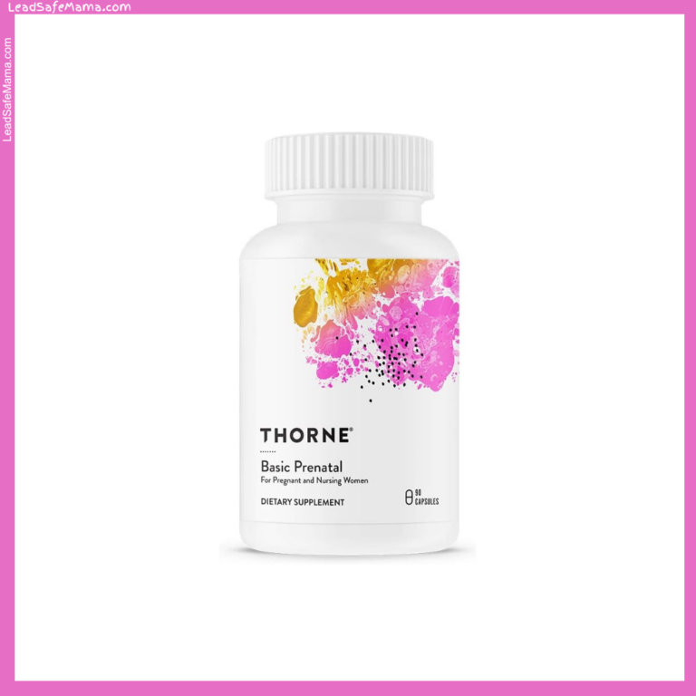 Thorne Basic Prenatal Dietary Supplement For Pregnant and Nursing Women (Capsules) Tests Positive for Arsenic, Cadmium, & Lead: October 2024 Laboratory Report