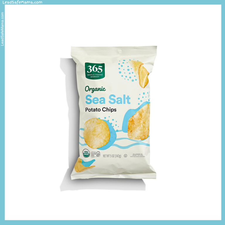 365 Whole Foods Market Organic Sea Salt Potato Chips Test Positive for Cadmium, & Arsenic: November 2024 Laboratory Report