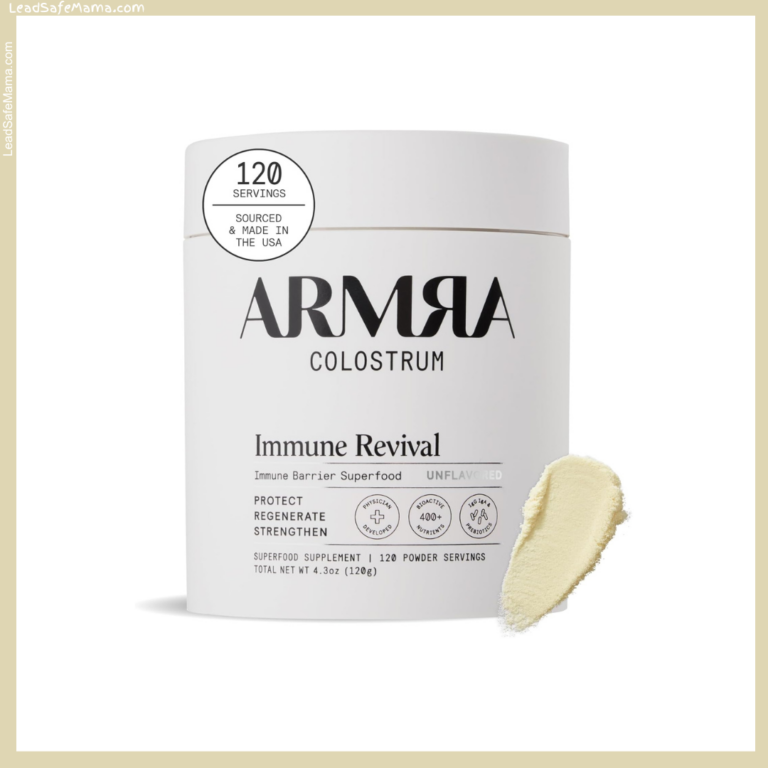 Armra Colostrum “Immune Revival” Superfood Supplement tests positive for Arsenic: November 2024 Laboratory Report