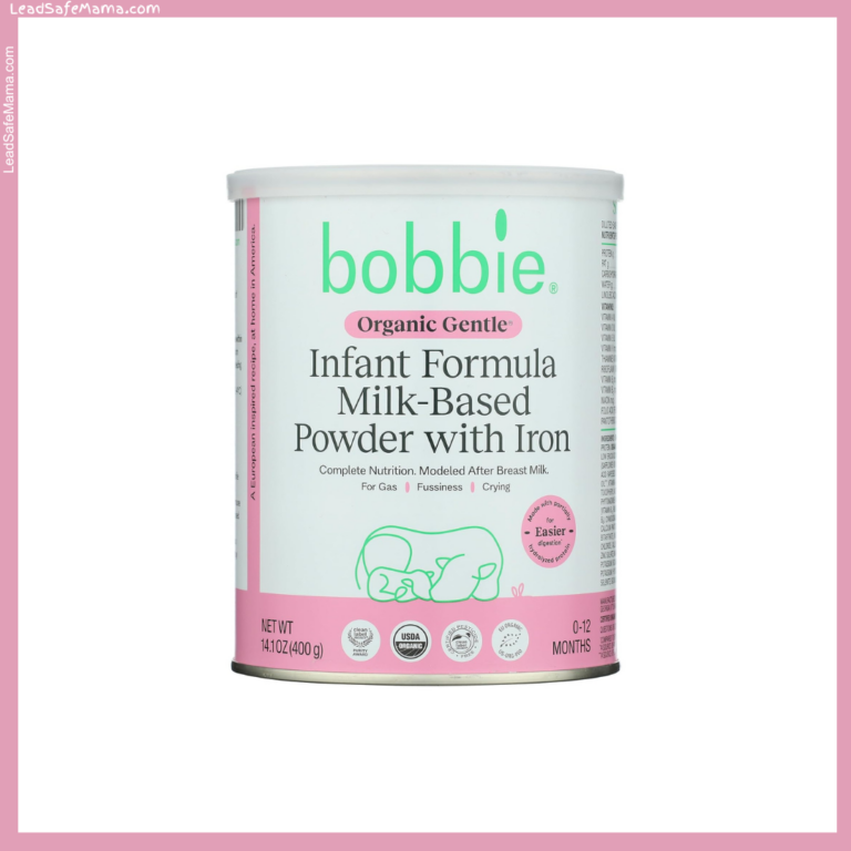 November 2024 Laboratory Report for Bobbie Organic Gentle Infant Formula Milk-Based Powder with Iron