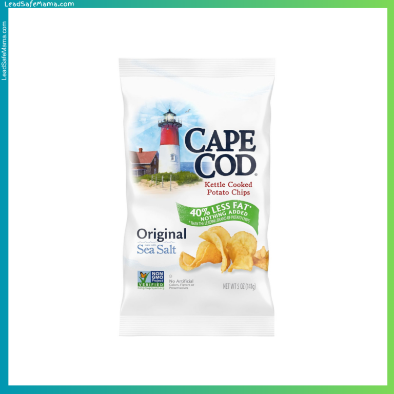 Cape Cod Kettle Cooked Original Sea Salt Potato Chips Test Positive for Cadmium (and traces of Arsenic): November 2024 Laboratory Report