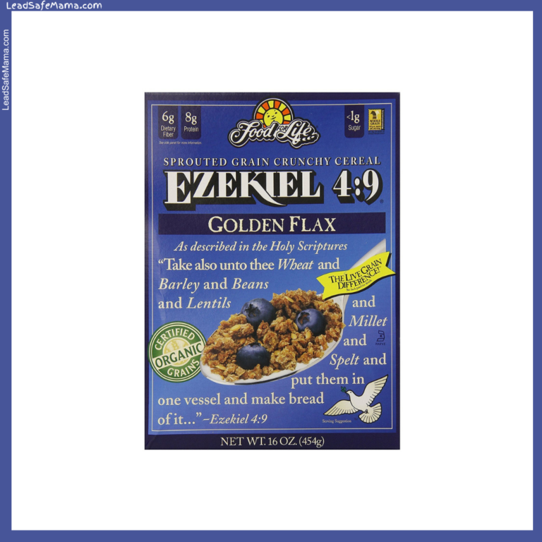 Food For Life Ezekiel 4:9 Golden Flax Sprouted Grain Crunchy Cereal Tests Positive for Arsenic & Cadmium: 2024 Laboratory Report